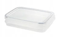 Pojemniki kuchenne - Tescoma Pojemnik dwupiętrowy FRESHBOX 1l prostokątny - miniaturka - grafika 1