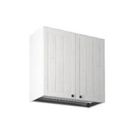 Szafki kuchenne - Szafka Górna Wisząca 2 Drzwi Ociekacz G80C Prowansja Gała Meble Sosna Andersen, Biały - miniaturka - grafika 1