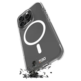 Puro Cover Impact Clear D3O Bio do iPhone 16 Pro Max Przezroczysty - Etui i futerały do telefonów - miniaturka - grafika 1