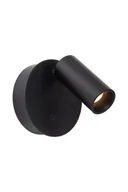 Lampy ścienne - TONI 29933/02/30 kinkiet LED 2W DIM CCT ładowany USB czarny magnetyczne mocowanie - miniaturka - grafika 1