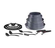 Zestawy garnków i patelni - Tefal - Zestaw naczyń kuchennych 14 szt INGENIO NATURAL FORCE - miniaturka - grafika 1
