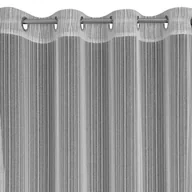 Firany - Firana gotowa EUROFIRANY Noelia 140 x 250 cm Srebrny - miniaturka - grafika 1