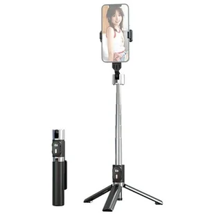 Uchwyt selfie USAMS ZB32401 Mini Wireless Czarny - Selfie stick - miniaturka - grafika 1