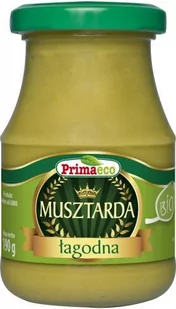 PrimaECO MUSZTARDA ŁAGODNA BIO 170 g - Musztardy - miniaturka - grafika 1