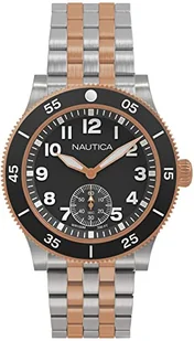 Zegarek Nautica Zegarek Męski NAPHST004 (44 mm) S0322904 - Zegarki męskie - miniaturka - grafika 4