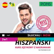 Książki do nauki języka hiszpańskiego - Słuchaj i mów. Hiszpański. Kurs na poziomie A1/B1 - miniaturka - grafika 1