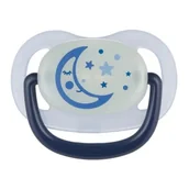 Smoczki do butelek - Smoczek CANPOL Night Dreams 22/502 18 m+ Niebieski - miniaturka - grafika 1