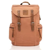 Plecaki - Plecak Męski Duży Vintage Paolo Peruzzi T-19-Lb - Empik - miniaturka - grafika 1