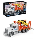 Samochody i pojazdy dla dzieci - TRUCK AUTO LAWETA Z PODNOSIKIEM + DODATKOWO AUTO NA LAWECIE - miniaturka - grafika 1