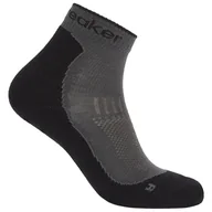 Skarpetki męskie - Damskie skarpety Icebreaker W Mer Hike+ Light Mini Rozmiar skarpet: 41-43 / Kolor: szary/czarny - miniaturka - grafika 1