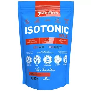 7Nutrition Isotonic Gold 1000g - Odżywki na masę - miniaturka - grafika 1