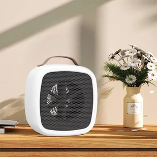 Grzejnik elektryczny farelka termowentylator mini 500W nagrzewnica ogrzewacz biurkowy do kontaktu Alogy biały - Pozostałe akcesoria do telefonów - miniaturka - grafika 11