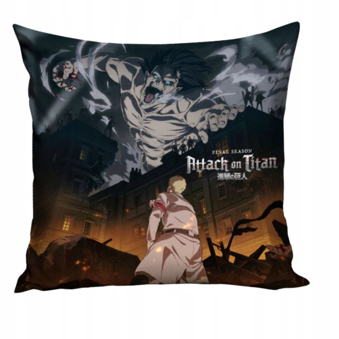 Poduszka Anime Attack on Titan Licencyjna Dekoracyjna do Pokoju