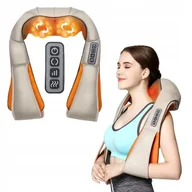 Masażery - MASAŻER SHIATSU SZYI KARKU PLECÓW CIAŁA GRZEJĄCY - miniaturka - grafika 1