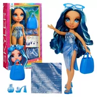 Lalki dla dziewczynek - Rainbow High Swim & Style Skyler Bradshaw Letnia Lalka + Akcesoria - miniaturka - grafika 1
