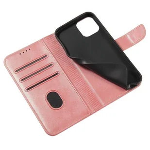 Magnet Case elegancki futerał etui pokrowiec z klapką i funkcją podstawki Samsung Galaxy A32 5G różowy - Etui i futerały do telefonów - miniaturka - grafika 7