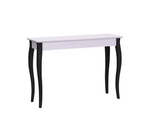 Konsola LILLO 105x35cm Czarne Nogi / Różowa - Konsole i sekretarzyki - miniaturka - grafika 1