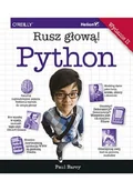 Książki o programowaniu - Barry Paul Python Rusz głow$685! - miniaturka - grafika 1