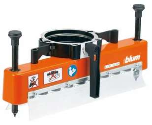 Blum MZK.190S głowica Minipress z szybkozłączkami - Zawiasy, okucia i inne akcesoria - miniaturka - grafika 1