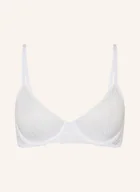 Biustonosze - Calvin Klein Góra Od Bikini Z Fiszbinami weiss - miniaturka - grafika 1