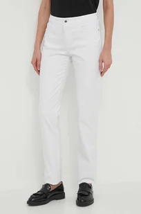 Emporio Armani jeansy damskie kolor biały 8N2J18 2NV3Z - Spodnie damskie - miniaturka - grafika 1