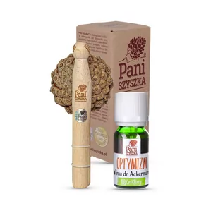 Pani Szyszka, zestaw do aromaterapii, do samochodu i domu, dr ACKERMANN, kratka pozioma, OPTYMIZM - Zapachy samochodowe - miniaturka - grafika 1