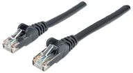 Pozostałe akcesoria sieciowe - Intellinet Patchcord Cat.6 UTP 1,5m Czarny 100% MIEDŹ - miniaturka - grafika 1