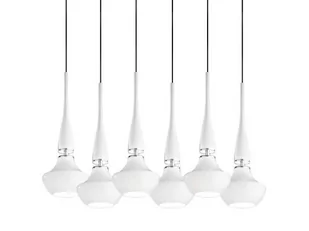Azzardo TASOS 6 MD2095-6W LAMPA wisząca 267 / MD2095-6W - Lampy sufitowe - miniaturka - grafika 1