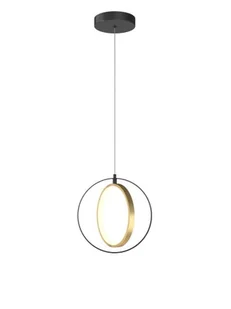 Valla lampa wisząca 1xLED/10,5W czarna/złota 6134-0110 - Lampy sufitowe - miniaturka - grafika 1