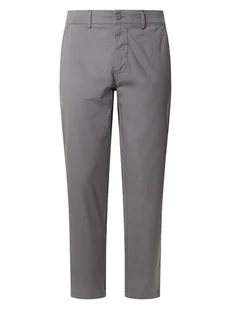 Pepe Jeans Spodnie chino "Poplin" w kolorze szarym - Spodnie męskie - miniaturka - grafika 1
