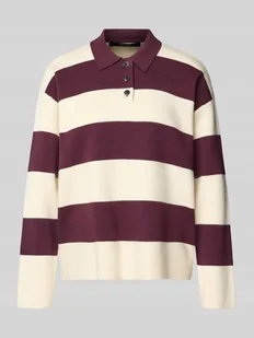 Sweter z dzianiny o kroju regular fit z mieszanki wiskozy model ‘SABA’ - Swetry damskie - miniaturka - grafika 1