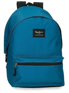 Pepe Jeans Plecak "Aris" w kolorze niebieskim - 31 x 44 x 15 cm - Plecaki - miniaturka - grafika 1