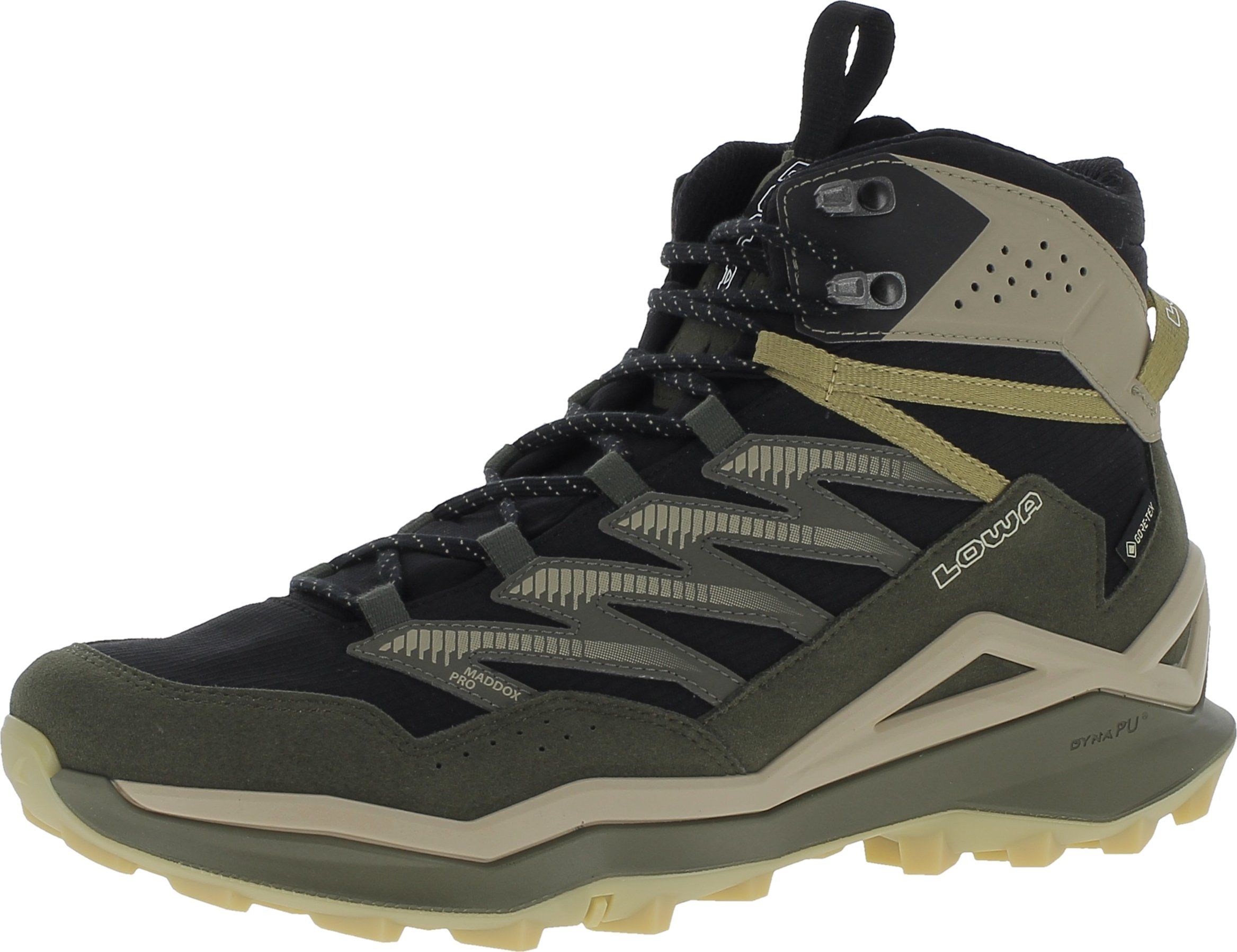 Lowa MADDOX PRO GTX MID buty sportowe męskie buty turystyczne buty turystyczne czarny rekreacyjny, rozmiar buta: EUR 42 UK 8