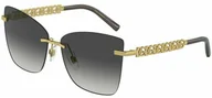 Okulary przeciwsłoneczne - Dolce & Gabbana Okulary przeciwsłoneczne DG2289-02/8G - miniaturka - grafika 1