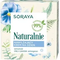 Soraya Naturalnie nawilżający krem na dzień Winorośl & Olej z Pestek Winogron 50ml - Kremy do twarzy - miniaturka - grafika 1