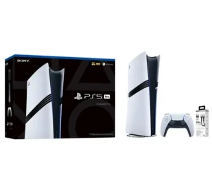 Sony PlayStation 5 Pro (PS5 2TB + kabel HDMI Techlink iWires Pro 711818 8K 1,8m) - Konsole Playstation - miniaturka - grafika 1