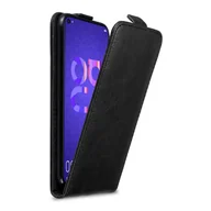 Etui i futerały do telefonów - Etui Cadorabo do Honor 20 / 20S / Huawei NOVA 5T w kolorze czarnym Etui z klapką na telefon komórkowy Etui Cover - miniaturka - grafika 1
