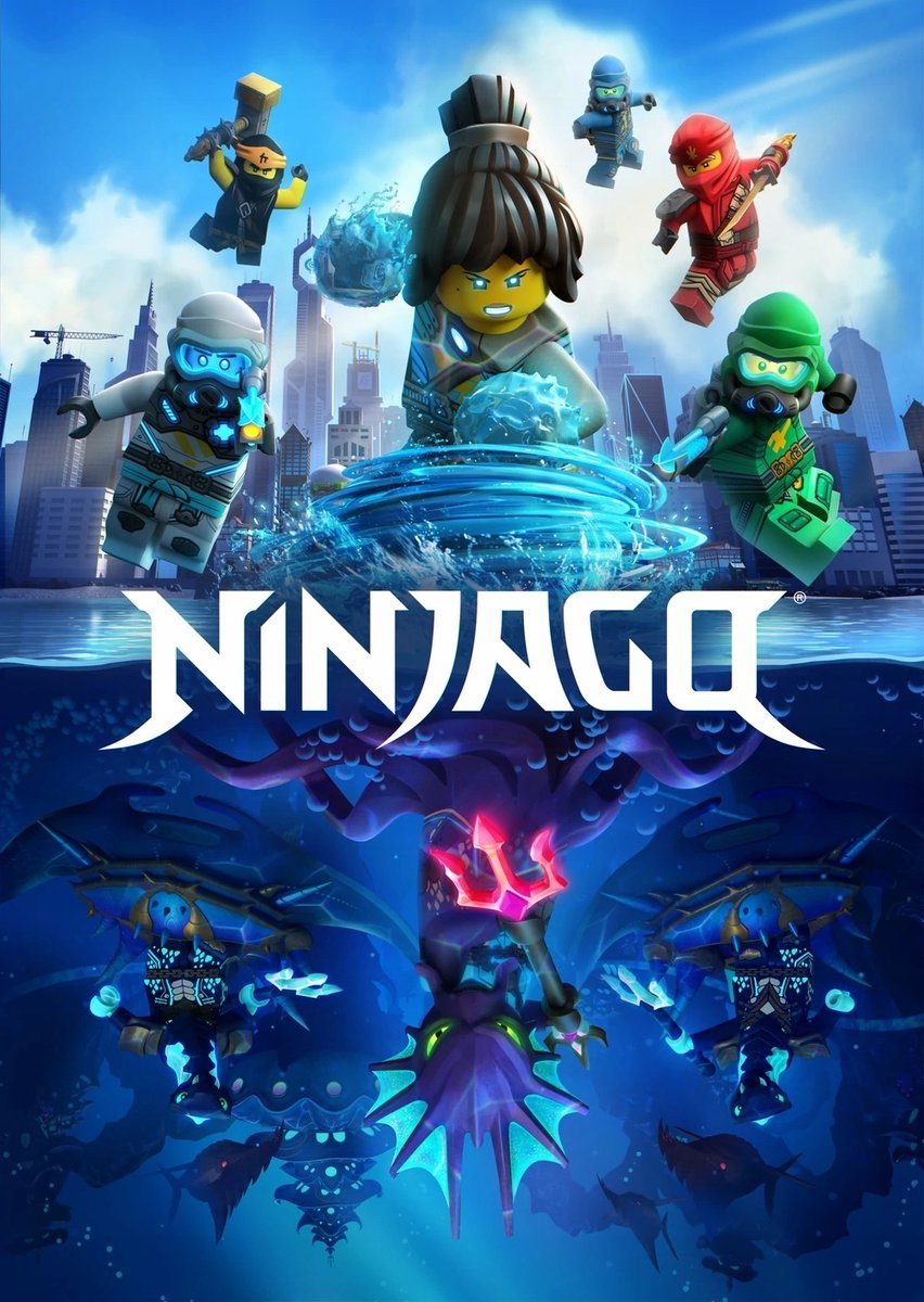 PUZZLE LEGO Ninjago 4 + IMIĘ Pudełko 120 el.