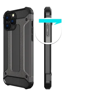 Hybrid Armor etui iPhone 14 Pro Max pancerny hybrydowy pokrowiec niebieskie - Etui i futerały do telefonów - miniaturka - grafika 4