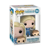 Figurki dla dzieci - Funko , POP!, Superbohaterowie, Marvel, figurka kolekcjonerska, Invisible Woman & Franklin - Niewidzialna Kobieta & Franklin - miniaturka - grafika 1