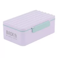 Lunch boxy - Śniadaniówka BackUp 6 C39 fiolet/seledyn DERFORM - miniaturka - grafika 1
