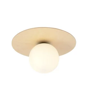 Emibig Kenzo lampa sufitowa 1-punktowa brązowa/biała 1142/1B 1142/1B - Lampy sufitowe - miniaturka - grafika 1