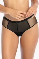 Majtki damskie - Gaia Gaia 1058P Sonia czarny 2XL Majtki figi - miniaturka - grafika 1
