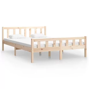 Lumarko Rama łóżka, lite drewno, 150x200 cm, King Size - Łóżka - miniaturka - grafika 3