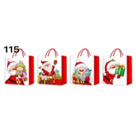 Opakowania i torebki na prezenty - Torebka świąteczna pionowa mała mix - Beniamin - miniaturka - grafika 1