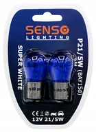 Żarówki samochodowe - Senso P21/5W 12V Super White - miniaturka - grafika 1