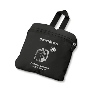 Samsonite Składany plecak, czarny, Czarny, Samsonite Składany plecak - Plecaki - miniaturka - grafika 1