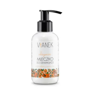 Vianek Odżywcze mleczko do demakijażu z ekstraktem z nasion lnu 150ml - Mleczka do demakijażu - miniaturka - grafika 1