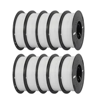 Filamenty i akcesoria do drukarek 3D - filament PETG do drukarek 3D, szybki druk, dobra wytrzymałość, 10 kg biały - miniaturka - grafika 1