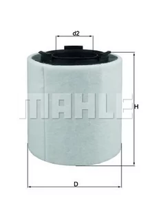 Filtr powietrza Mahle LX 2831 - Filtry powietrza - miniaturka - grafika 1